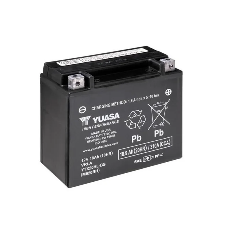 Batería Yuasa YTX20HL-BS AGM 18.9Ah