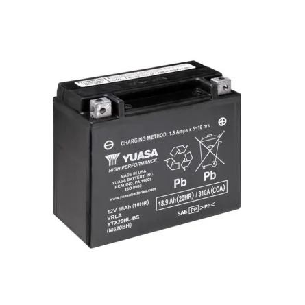 Batería Yuasa YTX20HL-BS AGM 18.9Ah