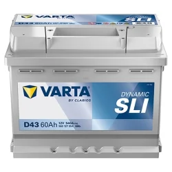 Batería Varta D43 60Ah