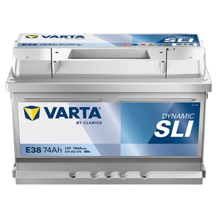 Batterie Varta E38 74Ah