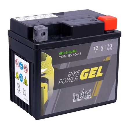 Batería IntAct GEL CTX5L-BS 4Ah 70A