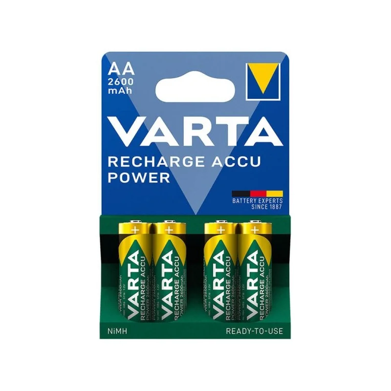 Batterie ricaricabili AA Varta 2600mah