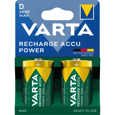 Akkus Varta D 3000 mAh