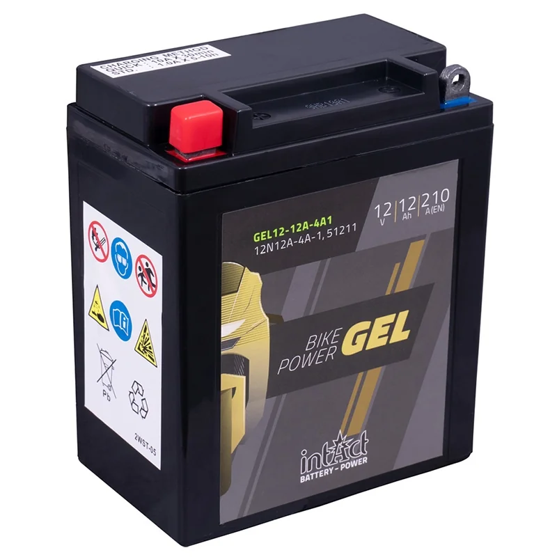 Batería IntAct GEL 12N12A-4A-1 12Ah 210A
