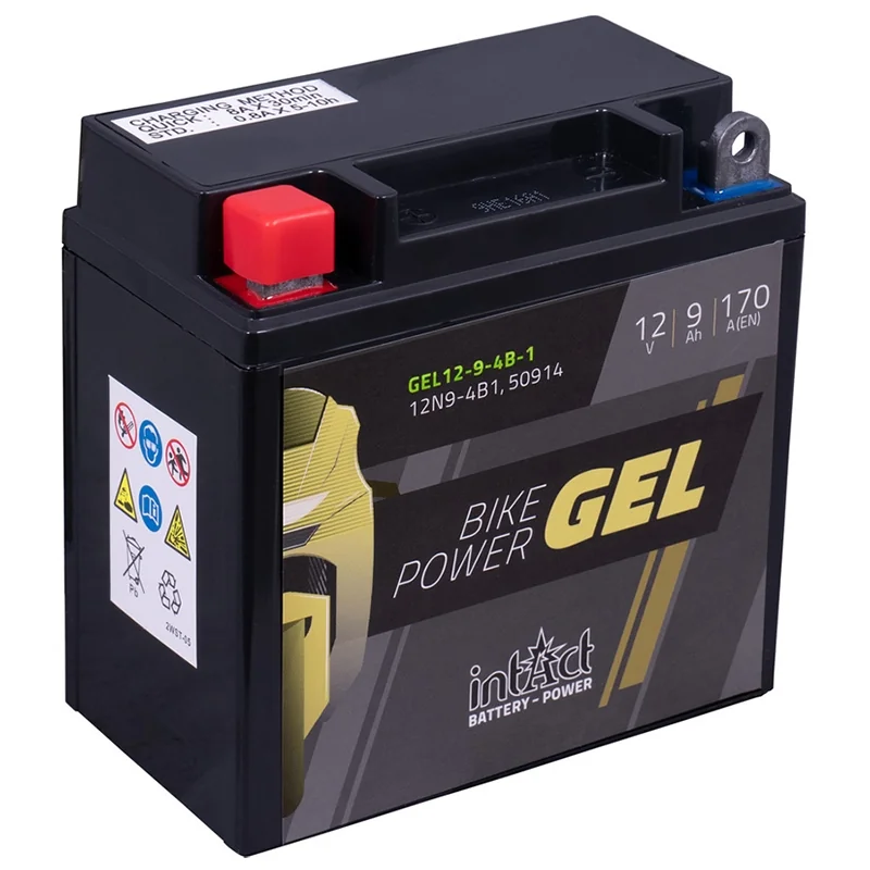 Batería IntAct GEL 12N9-4B-1 9Ah 170A