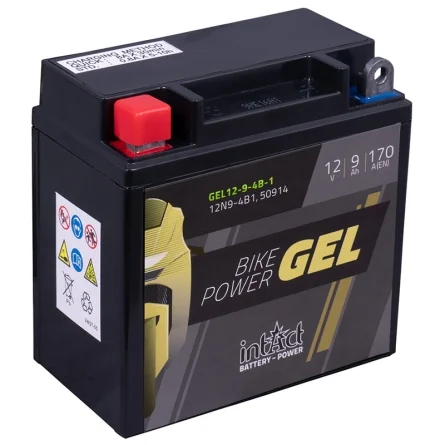 Batería IntAct GEL 12N9-4B-1 9Ah 170A