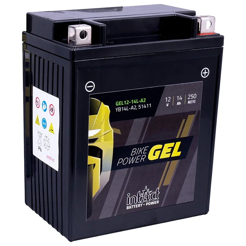 Batería IntAct GEL CB14L-A2 14Ah 250A