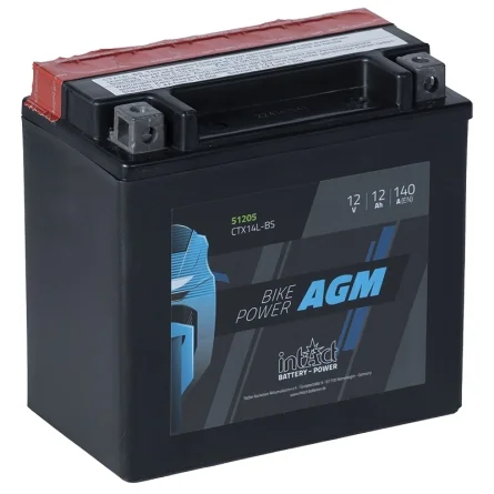 Batterie IntAct AGM CTX14L-BS 12Ah 140A