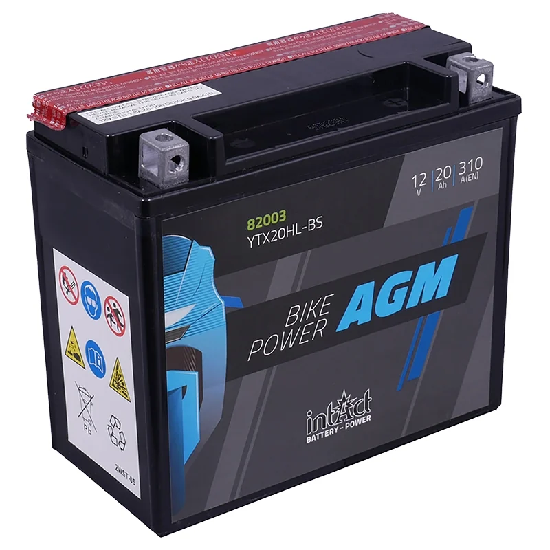 Batteria IntAct AGM CTX20HL-BS 20Ah 310A