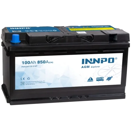 Batteria INNPO AGM 100Ah Explorer