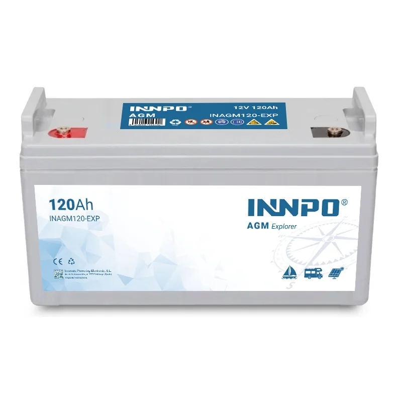 Blei-Säure AGM Batterie 12V 120Ah Explorer