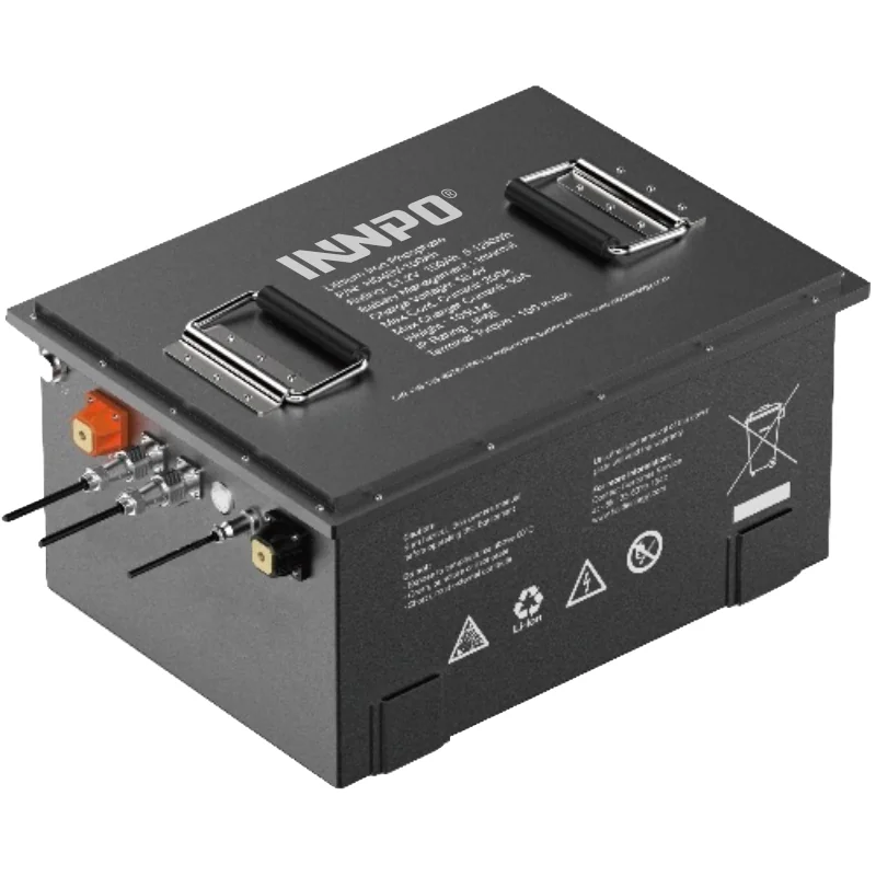LiFePO4 Batterie 51.2V 100Ah mit Ladegerät, LCD & Bluetooth | 48V Ersatz