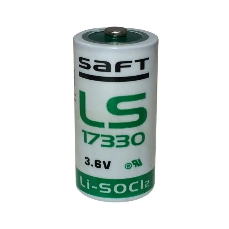 Batteria al Litio con Cavo o Fili Assiale 2/3 A Saft LS 17330 3.6V Li-SOCl2