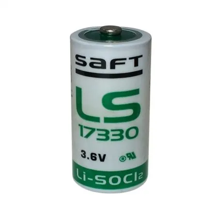 Pila Litio Standard 2/3 A Saft LS 17330 3.6V Li-SOCl2 Pila Litio Standard 2/3 A Saft LS 17330 3.6V Li-SOCl2