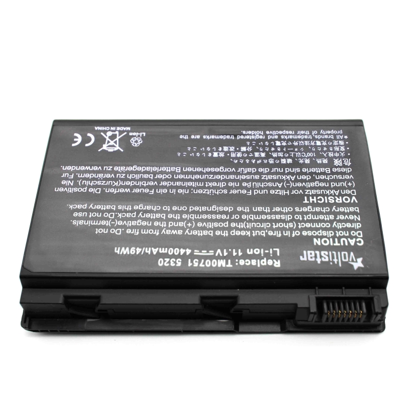 Batteria per laptop per ACER TRAVELMATE 5320 5520 7520 7720 GRAPE32 GRAPE34