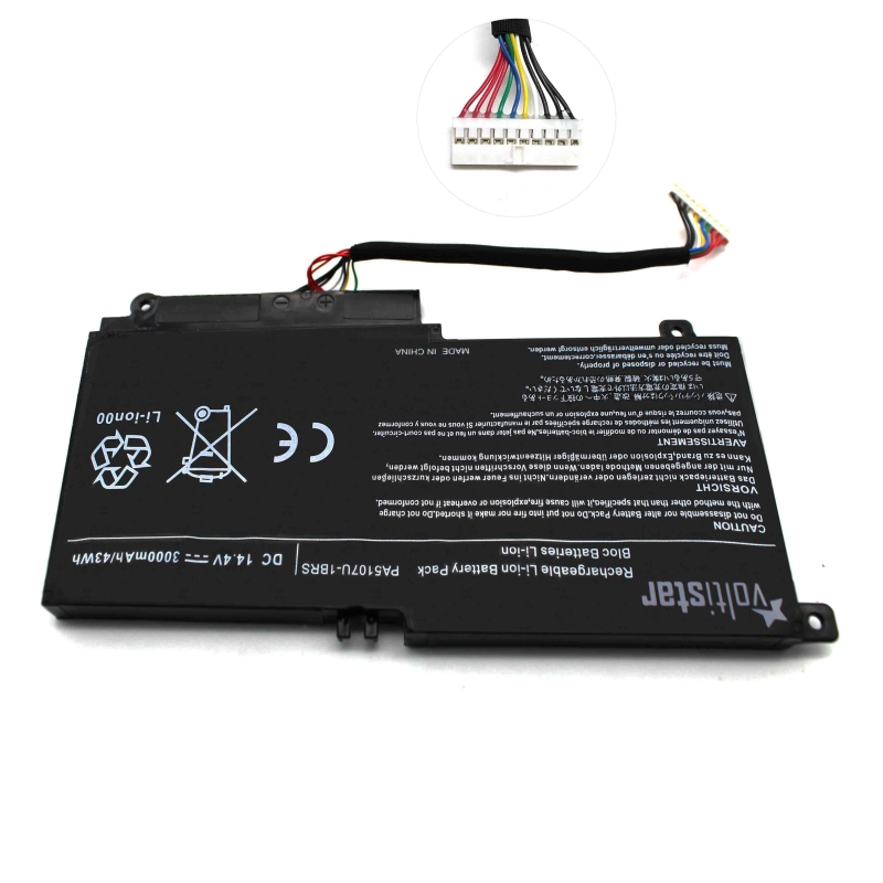 BATTERIA DEL COMPUTER PORTATILE PER TOSHIBA SATELLITE L45 L50 L55 P50 P55 S55 PA5107U-1BRS P000573230