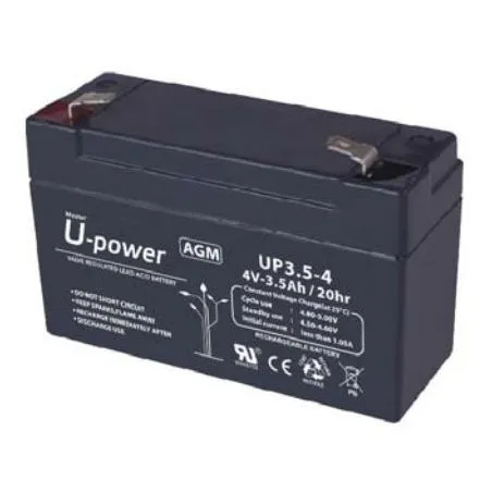 Batería plomo 4V 3.5A Batería plomo 4V 3.5A