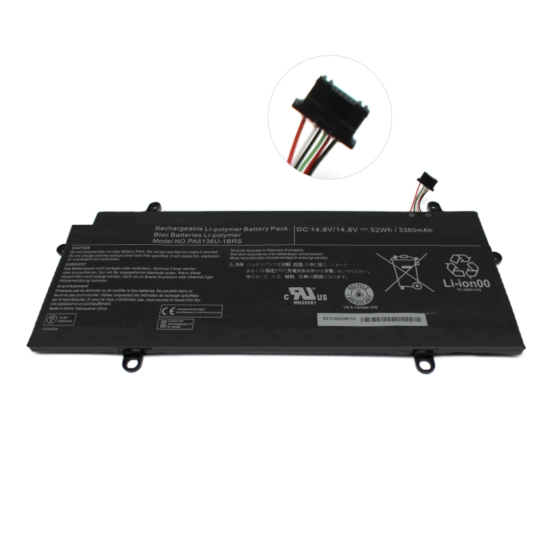Batería para portátil TOSHIBA PORTEGE Z30A Z30A-13L Z30-A-002 Z30T-A