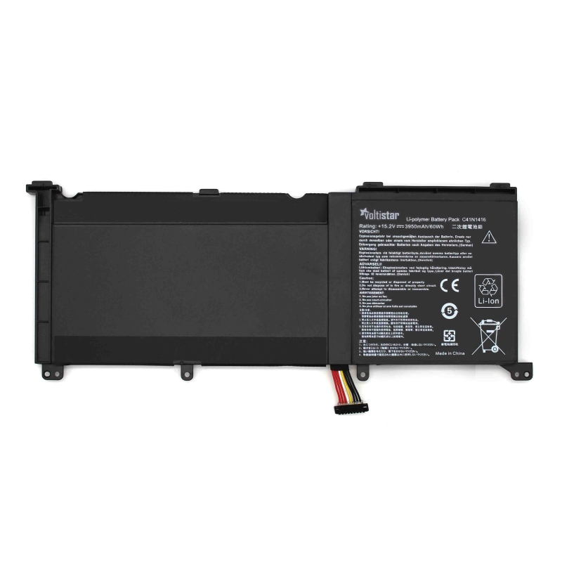 Batteria del computer portatile per ASUS G501JW G501VW ZENBOOK UX501J UX501JW C41N1416