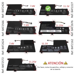 Batteria del portatile per LENOVO IDEAPAD 300S 310S-14ISK...