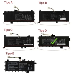 Batteria del computer portatile per ASUS VIVOBOOK A512UF F512DA K512FA R409FA S409JA B21N1818-2 7.7V