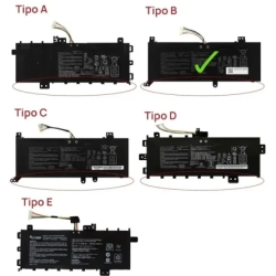 Batteria del computer portatile per ASUS VIVOBOOK 14 F412DA F412DK F412FA F412FJ B21N1818-2 7.7V