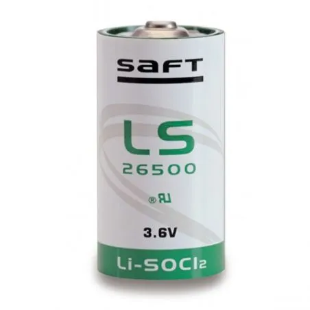 Standard Lithium Batterie C Saft LS 26500 3.6V Li-SOCl2 Standard Lithium Batterie C Saft LS 26500 3.6V Li-SOCl2