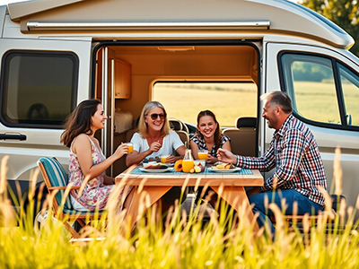 Preparación de baterías para la temporada de camping y caravaning